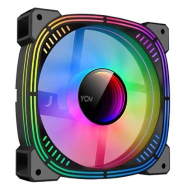 Imagem de Fan Cooler Gamer Ventoinha Hayom Future Preto 120x120mm - GB1770