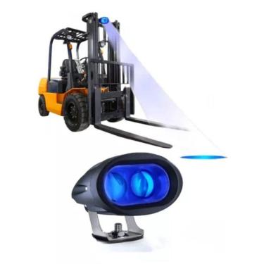 Imagem de Farol Led Empilhadeira Blue Spot Luz Azul 20W Pulverizador