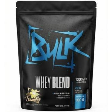 Imagem de Whey Protein Blend Concentrado Isolado Hidrolisado Albumina 900g Bulk Nutrition-Unissex