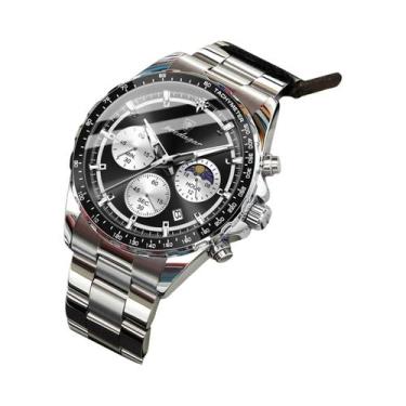 Imagem de Relógio De Pulso Militar Masculino, À Prova D'água, Luminoso, Cronógra