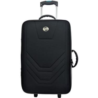 Imagem de Mala Viagem Grande Rodinhas Resistente Village Rígida, Preto