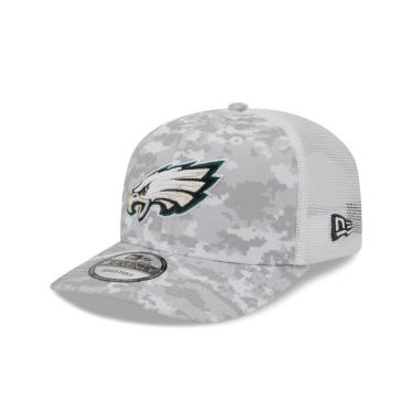 Imagem de BONE NEW ERA 9SEVENTY PHILADELPHIA EAGLES NFL SALUTE SERVICE 2025 VERDE-Masculino
