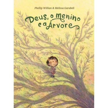 Imagem de Deus, o menino e a árvore – Uma história sobre a natureza, a humanidade e o seu Criador, do mesmo autor e ilustradora de "O urso e o eco"