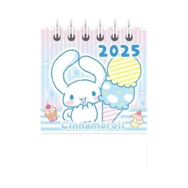 Imagem de Calendário Mini Fofo De Desenho Animado Kuromi Cinnamoroll 2025, Decor