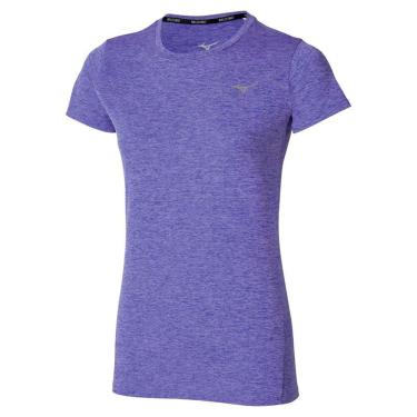 Imagem de Camiseta de Corrida Mizuno Core Impulse Feminina M Roxo-Feminino