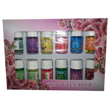 Imagem de Kit 12 Essencias Para Umidificador Difusor Aromatizante 5ml - Essentia