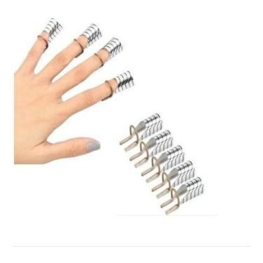 Imagem de Kit 5 Moldes Reutilizável Unhas Porcelana Acrigel Oferta Top - oem