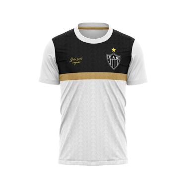 Imagem de Camisa Atlético Mineiro Masculino Braziline Torcer Branco-Masculino