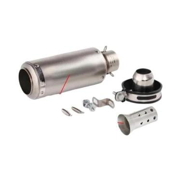 Imagem de Silenciador De Escape Universal Em Fibra De Carbono 51/60mm DB Killer 