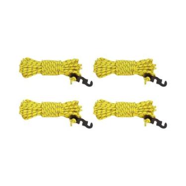 Imagem de Cordas Refletivas E À Prova De Vento Para Barracas De Camping, 4 Peças