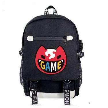 Imagem de Mochila Anime School Bag Unlimited Skateboard Kids 32x14x46cm - yiweis