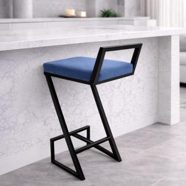 Imagem de Banqueta Para Cozinha Alta Helena Z para Area Laser Gourmet Churrasque