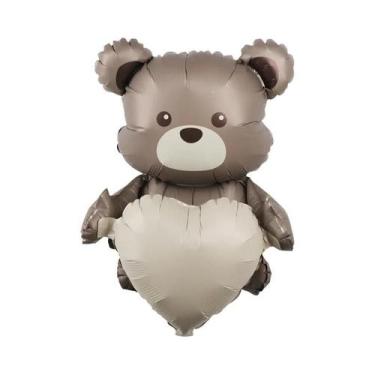 Imagem de Balão Matte Daisy De 40 Polegadas, 6 Peças, Creme, Feliz Aniversário, 