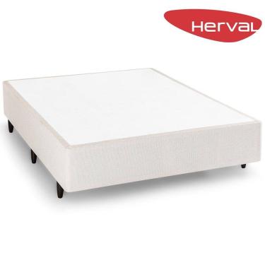 Imagem de Base Cama Box Casal Herval Arbon 28x138x188 cm, Bege