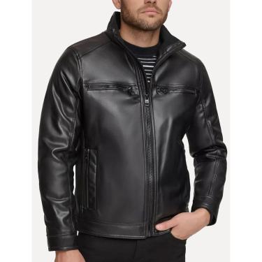 Imagem de Jaqueta Calvin Klein PU Pocket Preta-Masculino