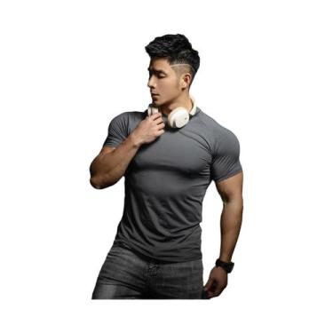 Imagem de Camiseta Masculina De Secagem Rápida Para Esportes E Academia 2024, To