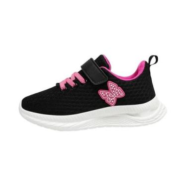 Imagem de Tênis Esportivos Leves E Respiráveis Para Meninas, Com tiras autocolan