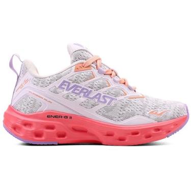 Imagem de Tenis everlast feminino - sefa228 - climber run, Branco, Lilás, 37