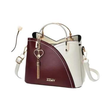 Imagem de Bolsa De Moda Feminina De Grande Capacidade Com Design Em Cores Contra