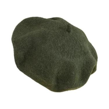 Imagem de Boina Versátil Multicolorida Quente Estilo Retrô Chapéu De Pintor Casu