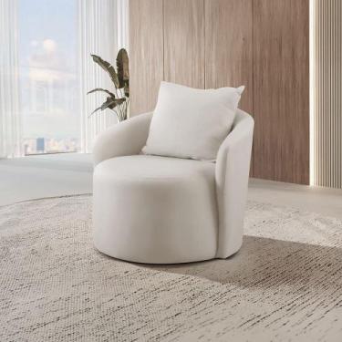 Imagem de Poltrona Decorativa Redonda Califórnia - Zurc Decor