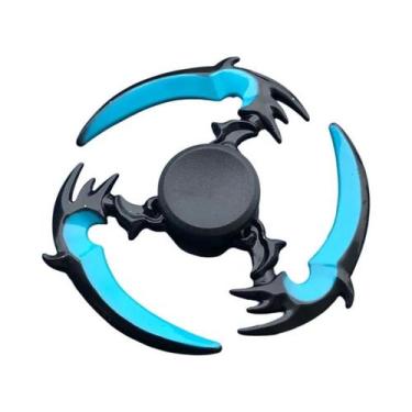 Imagem de Fidget Spinner Colorido De Liga De Zinco Com Rolamentos Suaves, Brinqu