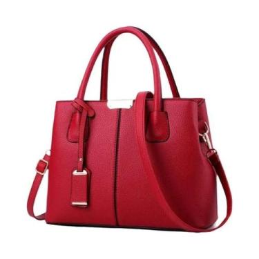 Imagem de Bolsas De Couro Luxuosas Femininas, Bolsas De Ombro Da Marca Yogodlns,