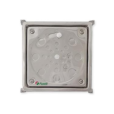 Imagem de Ralo Quadrado Rotativo com Caixa 10 x 10 cm En