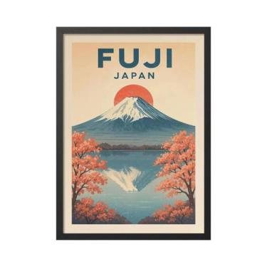 Imagem de Pôster De Parede Moderno Com Estampa De Anime E Ramen, Vista Da Rua De