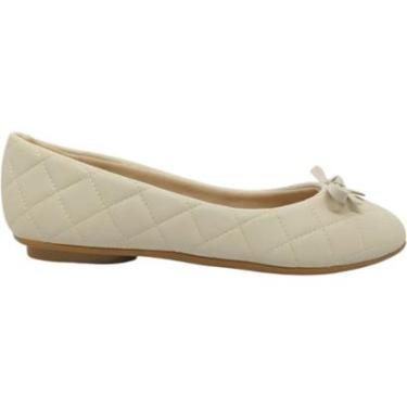 Imagem de Sapatilha Feminina Casual Dia a Dia Passeio Trabalho Detalhe em Laço Moleca 5094.1701-Feminino