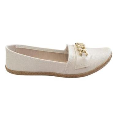 Imagem de Sapatilha Feminina Moleca 5287.1011 Napa Pesponto Gales-Feminino