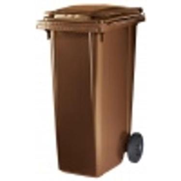 Imagem de Carro coletor de lixo com tampa 120l cl  - Power Bear