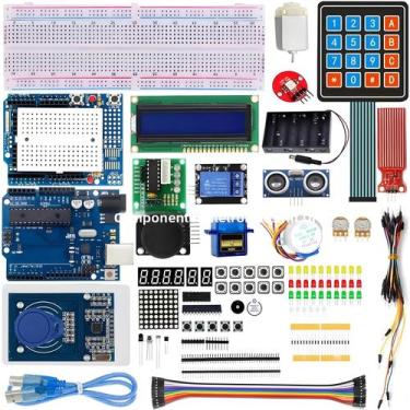 Imagem de Kit De Atualização RFID 4X4 Com Botão De Membrana Para R3 Breadboard, 