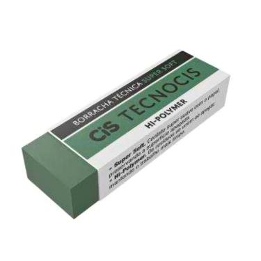 Imagem de Borracha Técnica CIS Soft Touch com hi-polymer para Apagar sem Danificar o Papel 1 Unid...