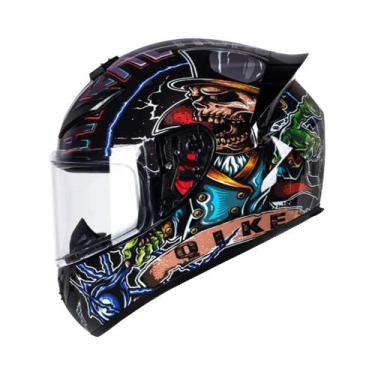 Imagem de Capacete De Motocicleta Retro DOT Unissex Para Passeios E Motocross Qu