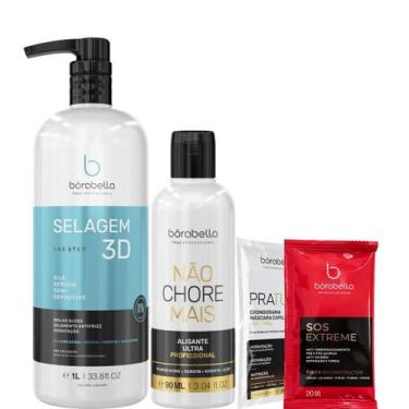 Imagem de Borabella Selagem 3D 1 Litro + Não Chore Passo 2 - 90ml