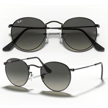 Imagem de Óculos De Sol Ray Ban Round Flat Lenses RB3447N Tamanho 53 - Ray-Ban