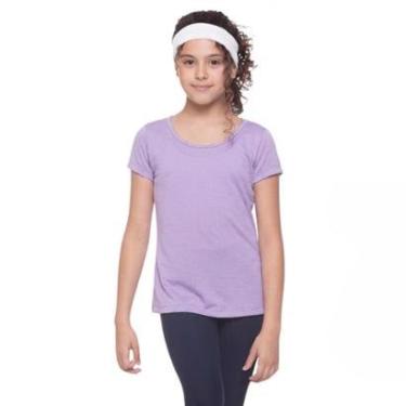 Imagem de Camiseta Infantil Juvenil Menina Básica Dry Best Fit-Feminino