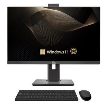 Imagem de Computador All In One 24" Preto, Intel Core i3 9100, 8GB DDR4, SSD 512