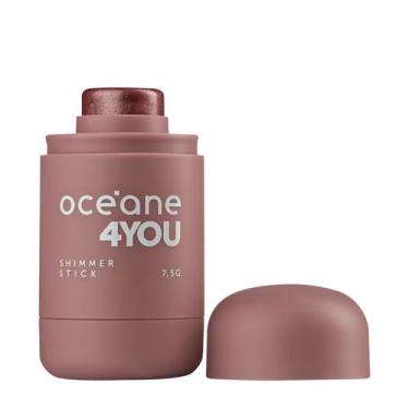 Imagem de Océane 4You Shimmer Stick Pink Flash - Iluminador em Bastão 7,5g