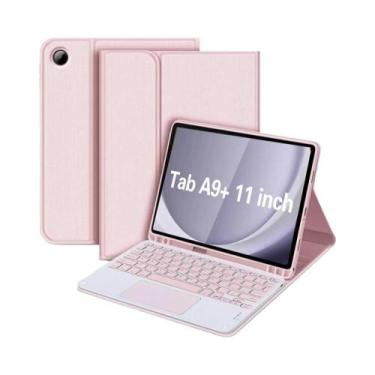 Imagem de Capa Com Teclado Bluetooth Para Samsung Galaxy Tab A9 plus De 11 Poleg