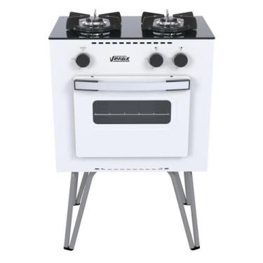 Imagem de Fogao a Gas 2 Bocas com Forno Venax Mini Cook Branco