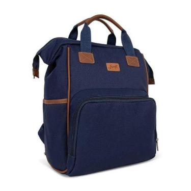 Imagem de Mochila Maternidade Just Baby Multifuncional Denver Marinho, Azul