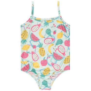 Imagem de Maiô Infantil Mamãe Criança Proteção Uv 50 Praia Verão Sorve - anjo da