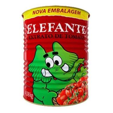 Imagem de Molho Extrato De Tomate Elefante 4,08kg