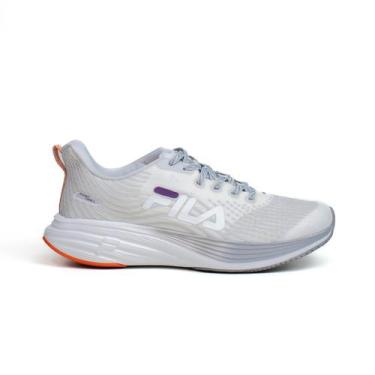 Imagem de Tênis Fila Racer Curve 2 Feminino, 34, Branco glacier