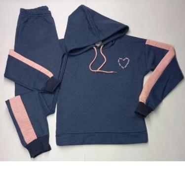 Imagem de Conjunto feminino inverno moletom modinha menina - Angêro, Lessa Kids,