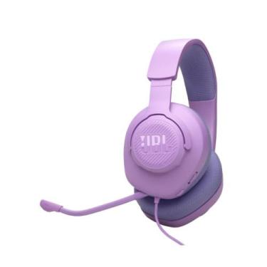 Imagem de Fone de Ouvido Gamer Com Microfone Jbl Quantum 100M2 Rosa e Lilas