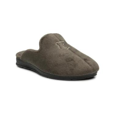 Imagem de Pantufa Masculina Pegada Macia E Conforto Inverno, Marrom escuro, 38