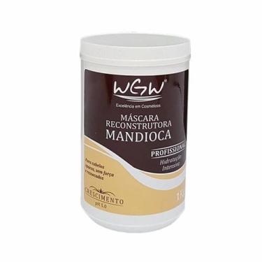 Imagem de Máscara Capilar Reconstrutora de Mandioca - WGW 1KG - Para cabelos opa